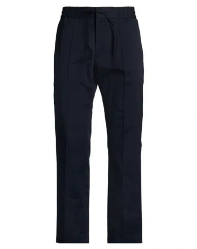 Iceberg Man Pants Midnight Blue Size 40 Cotton, Elastane In Black