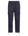 Iceberg Man Pants Midnight Blue Size L Cotton In Blue