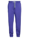Iceberg Man Pants Purple Size 3xl Cotton In Blue
