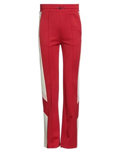 Iceberg Man Pants Red Size M Polyester, Cotton