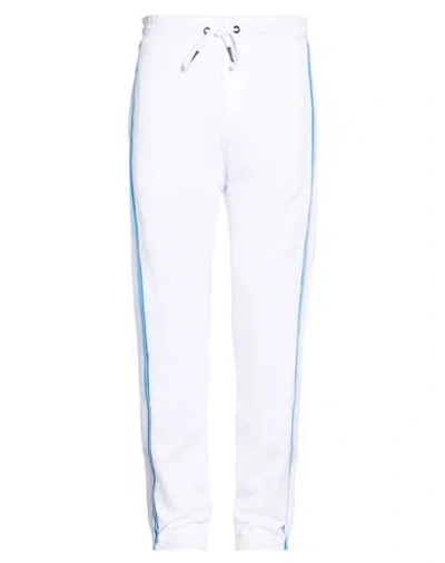 Iceberg Man Pants White Size Xxl Polyamide, Cotton, Polyester