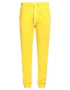Iceberg Man Pants Yellow Size 3xl Cotton, Polyester In Yellow