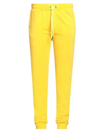 Iceberg Man Pants Yellow Size 3xl Cotton, Polyester