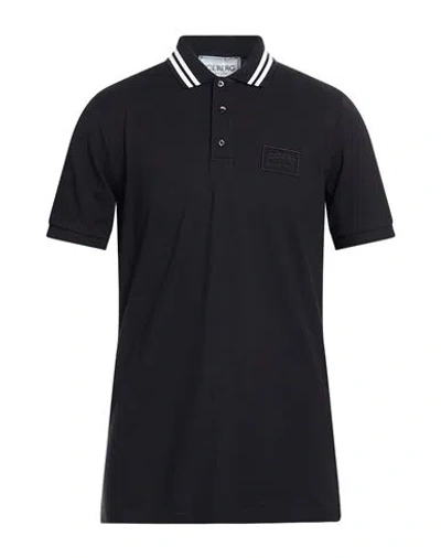 Iceberg Man Polo Shirt Black Size Xxl Cotton