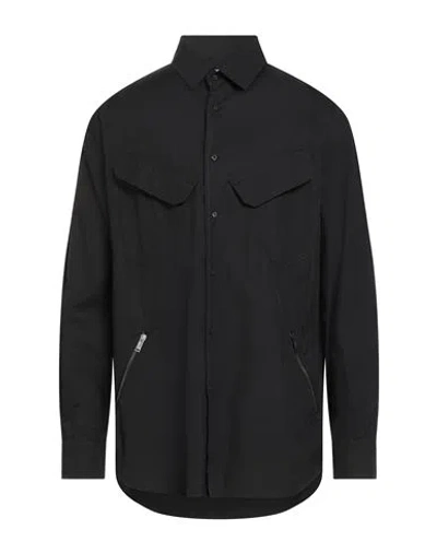 Iceberg Man Shirt Black Size L Cotton