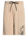 Iceberg Man Shorts & Bermuda Shorts Beige Size 3xl Cotton, Polyamide, Elastane