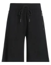 Iceberg Man Shorts & Bermuda Shorts Black Size S Cotton, Polyamide, Elastane