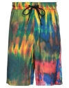Iceberg Man Shorts & Bermuda Shorts Green Size Xxl Viscose