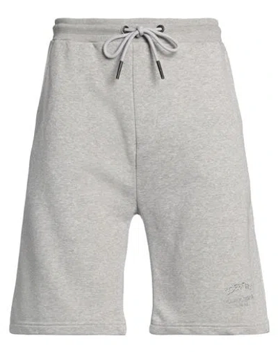 Iceberg Man Shorts & Bermuda Shorts Light Grey Size Xl Cotton, Polyester