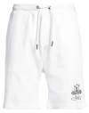 Iceberg Man Shorts & Bermuda Shorts White Size L Cotton