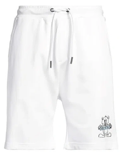 Iceberg Man Shorts & Bermuda Shorts White Size L Cotton