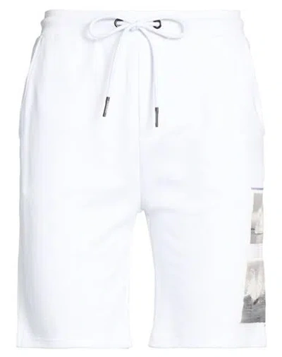 Iceberg Man Shorts & Bermuda Shorts White Size Xxl Cotton