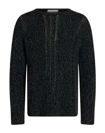 Iceberg Man Sweater Black Size M Wool, Acrylic, Polyamide