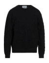 Iceberg Man Sweater Black Size Xxl Cotton, Polyamide In Black