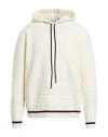 Iceberg Man Sweater Cream Size L Virgin Wool, Cotton In Neutral