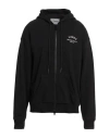 Iceberg Man Sweatshirt Black Size Xl Cotton, Polyester In Black