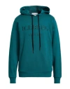 Iceberg Man Sweatshirt Deep Teal Size L Cotton In Green