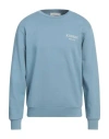 Iceberg Man Sweatshirt Light Blue Size L Cotton, Polyester