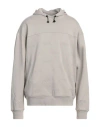 Iceberg Man Sweatshirt Light Grey Size 3xl Cotton In Grey
