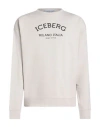 Iceberg Man Sweatshirt Light Grey Size Xxl Cotton, Polyester In Gray