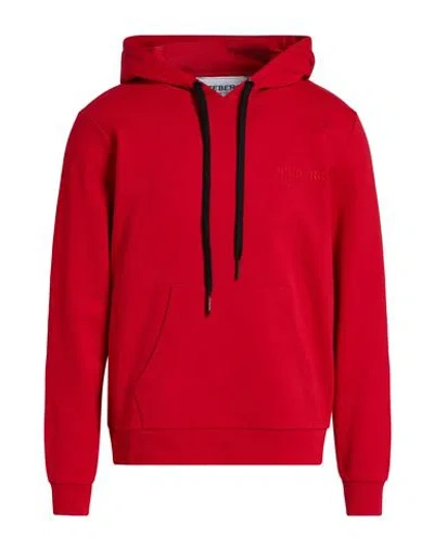 Iceberg Man Sweatshirt Red Size L Cotton