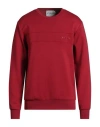 Iceberg Man Sweatshirt Red Size L Cotton, Modal, Polyester, Elastane