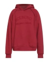Iceberg Man Sweatshirt Red Size M Cotton