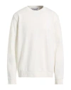 Iceberg Man Sweatshirt Slate Blue Size 3xl Cotton, Polyester In White