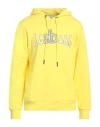 Iceberg Man Sweatshirt Yellow Size Xxl Cotton, Polyester In Yellow