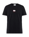 Iceberg Man T-shirt Black Size L Cotton In Multi
