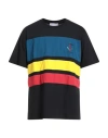 Iceberg Man T-shirt Black Size Xl Cotton In Multi