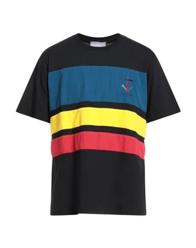 Iceberg Man T-shirt Black Size Xl Cotton In Multi