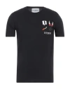 Iceberg Man T-shirt Black Size L Cotton In Black