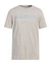 Iceberg Man T-shirt Grey Size 3xl Cotton In Grey