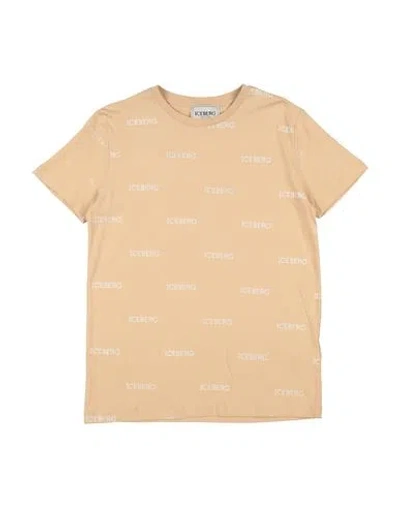 Iceberg Man T-shirt Sand Size 16 Cotton