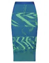 Iceberg Midi Skirts In Bright Blue