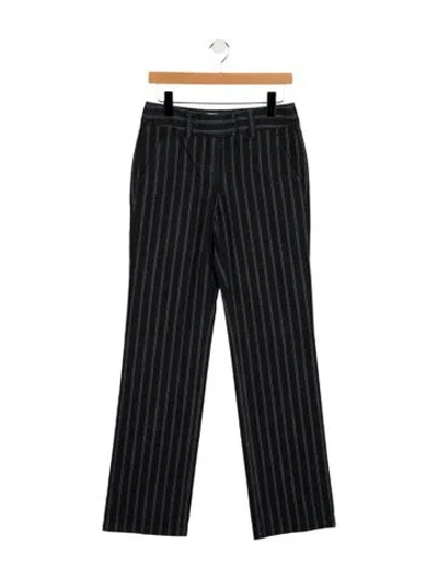 Pre-owned Iceberg Mid-rise Wide Leg Jeans In Blue