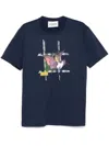 Iceberg Cotton T-shirt For Looney Tunes In Navy Blue