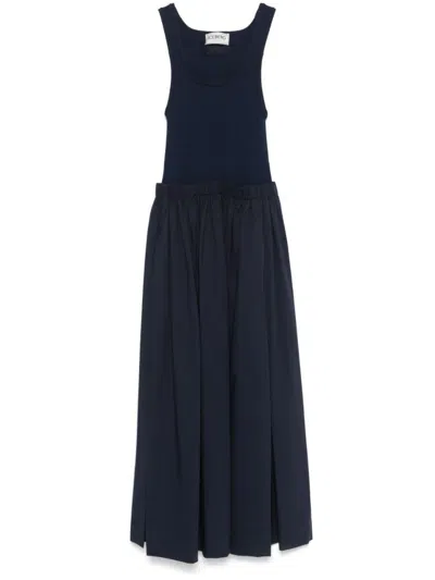 Iceberg Navy Blue Sleeveless Dress