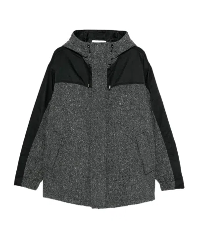 ICEBERG PANELLED HOODED JACKET