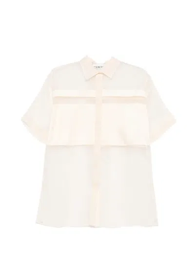 Iceberg Panelled Short-sleeve Shirt In Neutral