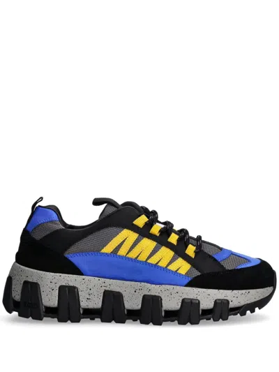 Iceberg Panelled Sneakers In Black