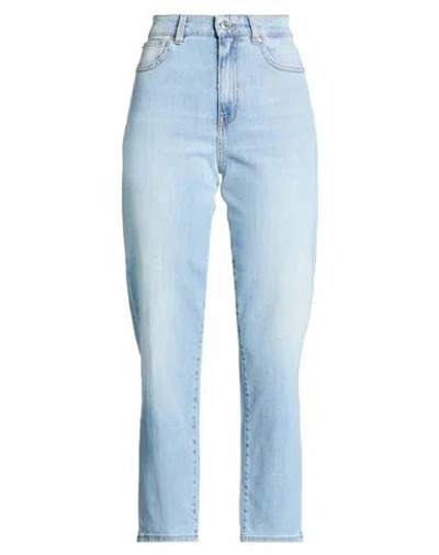 Iceberg Pantalone 5 Tasche Woman Jeans Blue Size 31 Cotton, Elastane