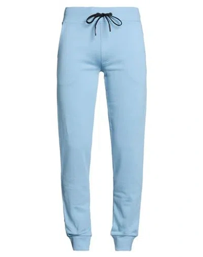 Iceberg Pantalone Jersey Man Pants Light Blue Size Xxl Cotton In Black