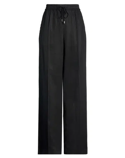 Iceberg Pantalone Woman Pants Black Size 10 Lyocell
