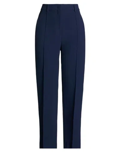 Iceberg Pantalone Woman Pants Midnight Blue Size 6 Acetate, Viscose