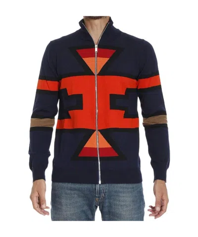 Iceberg Pastel Long-sleeved Casual Jacket In Black