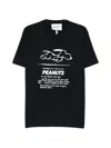 Iceberg Peanuts Print T-shirt In Black