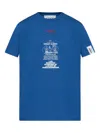 Iceberg Round-neck Printed T-shirt In Blue