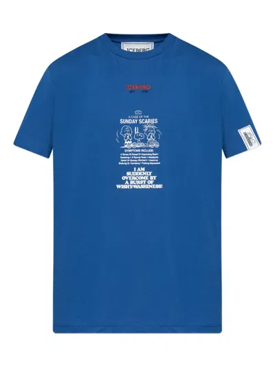 ICEBERG PEANUTS-PRINT T-SHIRT
